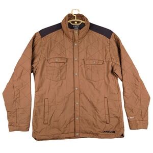 KUIU Brown Quilted Puffer Jacket